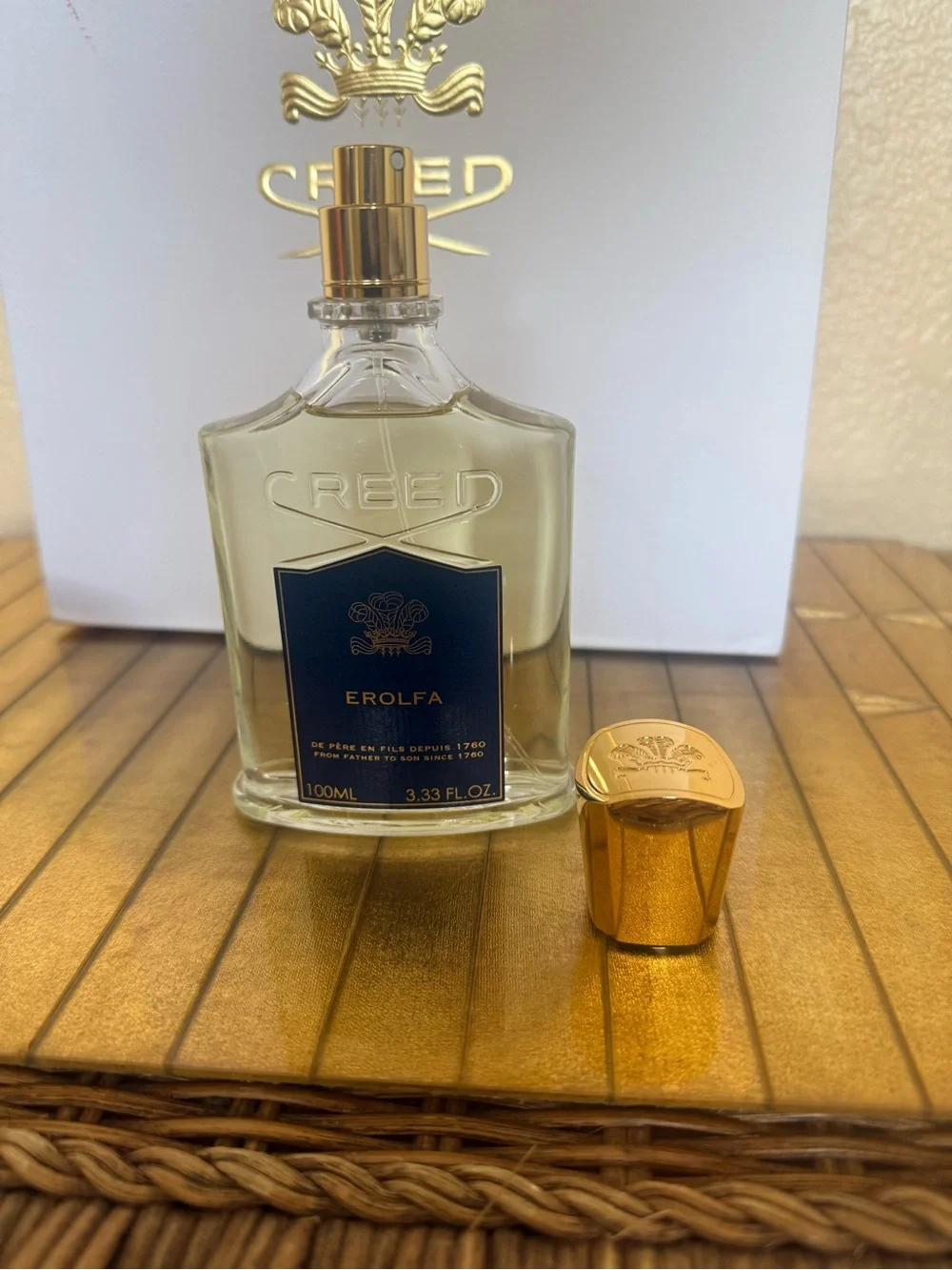 New authentic CREED Erolfa 200 ml EDP fragrance with cap